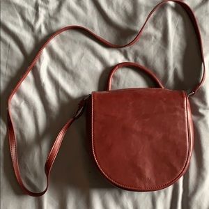 Matt & Nat red crossbody purse